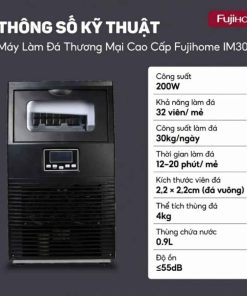Máy làm đá Fujihome IM30