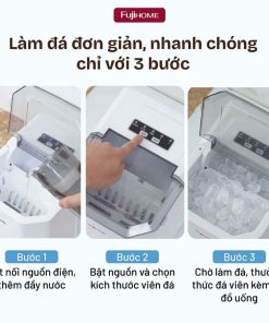 Máy làm đá mini Fujihome IM12N