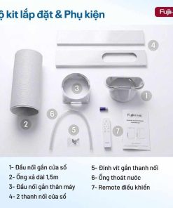 Điều hòa di động Fujihome PAC12N