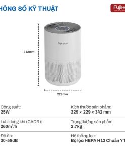 Máy lọc không khí Fujihome AP5COMPACT 9 Máy lọc không khí Fujihome AP5COMPACT