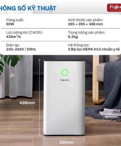 Máy lọc không khí Fujihome AP5PRO 7 Máy lọc không khí Fujihome AP5PRO
