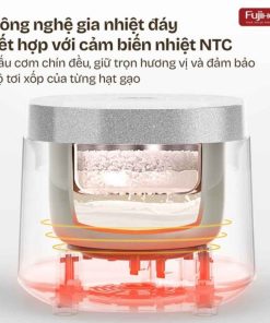 Nồi cơm điện Fujihome RC10BLS Inox LowSugar