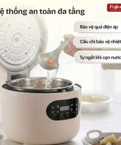 Nồi cơm điện Fujihome RC12LS Inox LowSugar