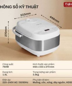 Nồi cơm điện Fujihome RC15W