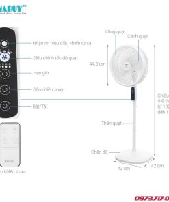 Quạt đứng TEFAL TB Silence Plus VH689690