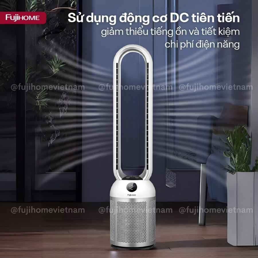 Quạt không cánh Fujihome BF307DC-HEPA 13 Quạt không cánh Fujihome BF307DC-HEPA