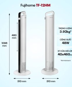 Quạt tháp Fujihome TF-12HM 8 Quạt tháp Fujihome TF-12HM