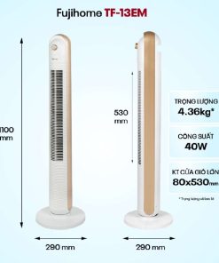 Quạt tháp Fujihome TF-13EM 7 Quạt tháp Fujihome TF-13EM