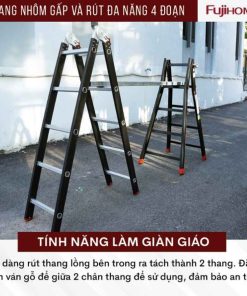 Thang nhôm FUJIHOME ML45B (Black) 9 Thang nhôm FUJIHOME ML45B (Black)