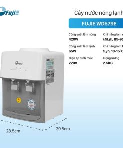 Cây nước nóng lạnh FujiE WD579E mini để bàn 6 Cây nước nóng lạnh FujiE WD579E mini để bàn