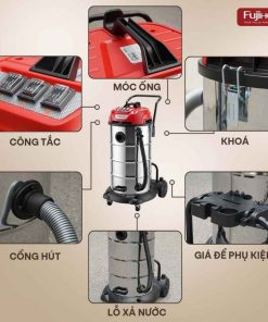 Máy hút bụi công nghiệp Fujihome VC90N 14 Máy hút bụi công nghiệp Fujihome VC90N