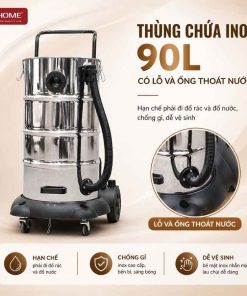 Máy hút bụi công nghiệp Fujihome VC90N 13 Máy hút bụi công nghiệp Fujihome VC90N