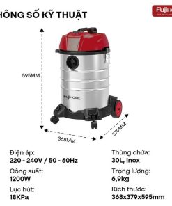 Máy hút bụi Fujihome VC30N