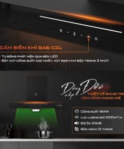 Máy hút mùi Junger HRJ-701 6 Máy hút mùi Junger HRJ-701