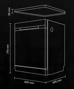 Máy rửa bát đĩa Junger DWJ-143 8 Máy rửa bát đĩa Junger DWJ-143