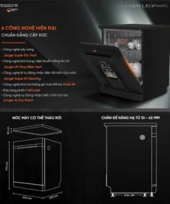 Máy rửa bát Junger DWJ-183-VG 3 Máy rửa bát Junger DWJ-183-VG