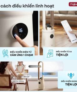 Quạt không cánh Fujihome BF15-HEPA-VOICE LUXURY 13 Quạt không cánh Fujihome BF15-HEPA-VOICE LUXURY