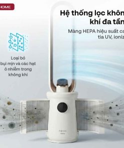 Quạt không cánh Fujihome BF15-HEPA-VOICE LUXURY 9 Quạt không cánh Fujihome BF15-HEPA-VOICE LUXURY