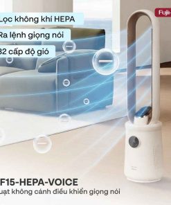 Quạt không cánh Fujihome BF15-HEPA-VOICE LUXURY 8 Quạt không cánh Fujihome BF15-HEPA-VOICE LUXURY