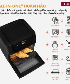 Nồi chiên không dầu Fujihome A16D
