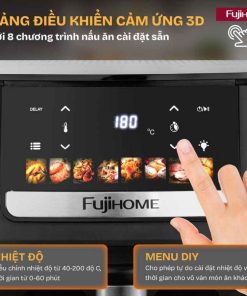 Nồi chiên không dầu Fujihome DUALHEAT A9DH