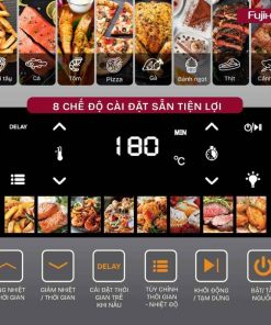 Nồi chiên không dầu Fujihome DUALHEAT A9DH
