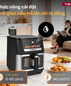Nồi chiên không dầu Fujihome DUALHEAT A9DH