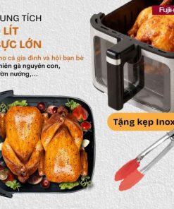 Nồi chiên không dầu Fujihome DUALHEAT A9DH