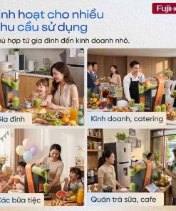 Máy làm kem đá xay Fujihome SIM15 10 Máy làm kem đá xay Fujihome SIM15