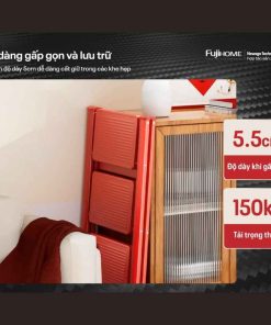 Thang ghế 3 bậc FUJIHOME SL103R ( Red ) 6 Thang ghế 3 bậc FUJIHOME SL103R ( Red )