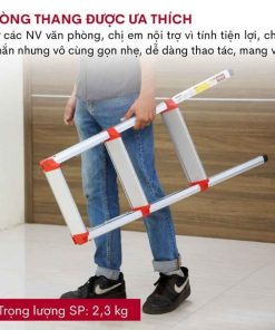 Thang nhôm FUJIHOME DL203 gấp chữ A 6 Thang nhôm FUJIHOME DL203 gấp chữ A
