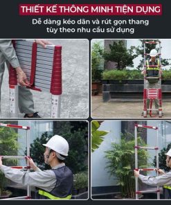 Thang nhôm rút đơn FUJIHOME TLI440R 9 Thang nhôm rút đơn FUJIHOME TLI440R