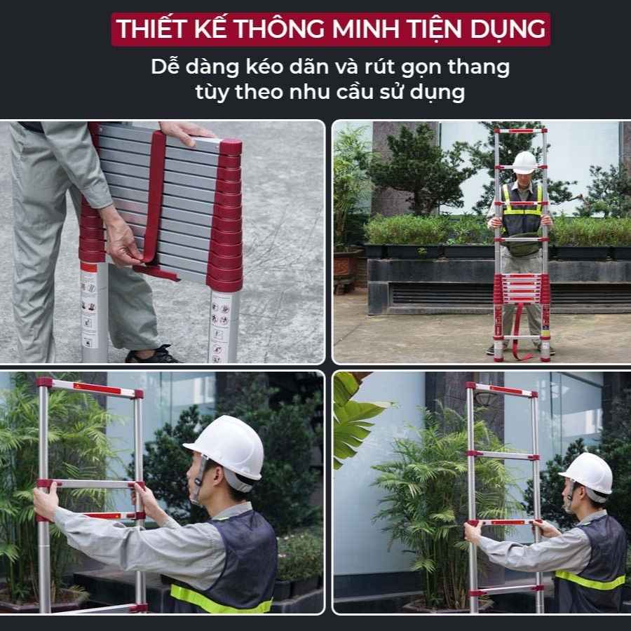 Thang nhôm rút đơn FUJIHOME TLI440R 15 Thang nhôm rút đơn FUJIHOME TLI440R