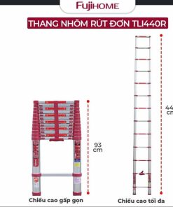 Thang nhôm rút đơn FUJIHOME TLI440R 7 Thang nhôm rút đơn FUJIHOME TLI440R