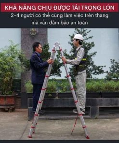 Thang nhôm rút chữ A FUJIHOME TLA08R 9 Thang nhôm rút chữ A FUJIHOME TLA08R