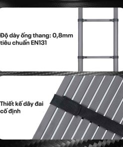 Thang rút đơn Fujihome STL43 thép carbon 10 Thang rút đơn Fujihome STL43 thép carbon