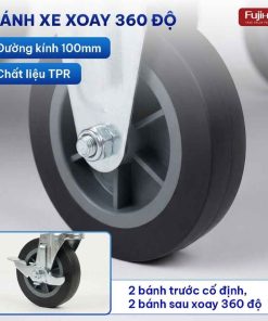 Xe đẩy Fujihome HTM-200 gấp gọn đa năng 12 Xe đẩy Fujihome HTM-200 gấp gọn đa năng