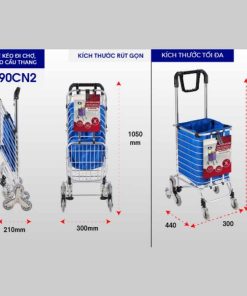 Xe kéo ADVINDEQ TL-90CN2 đi chợ 7 Xe kéo ADVINDEQ TL-90CN2 đi chợ
