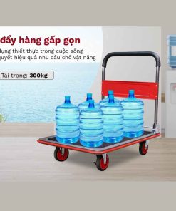 Xe đẩy hàng FUJIHOME SH300N 4 bánh sàn thép 9 Xe đẩy hàng FUJIHOME SH300N 4 bánh sàn thép