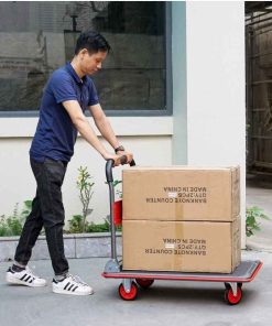 Xe đẩy hàng FUJIHOME SH300N 4 bánh sàn thép 7 Xe đẩy hàng FUJIHOME SH300N 4 bánh sàn thép