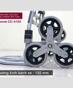 Xe kéo đẩy FUJIHOME CC-6120 6 bánh leo cầu thang 11 Xe kéo đẩy FUJIHOME CC-6120 6 bánh leo cầu thang
