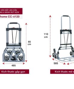 Xe kéo đẩy FUJIHOME CC-6120 6 bánh leo cầu thang 9 Xe kéo đẩy FUJIHOME CC-6120 6 bánh leo cầu thang