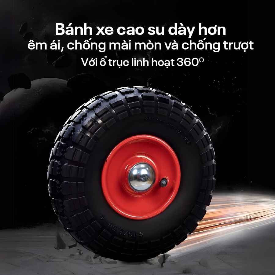 Xe kéo đẩy hàng Fujihome CC6300 2 bánh gấp gọn 19 Xe kéo đẩy hàng Fujihome CC6300 2 bánh gấp gọn