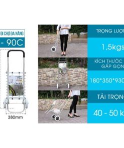 Xe kéo đi chợ ADVINDEQ TL-90C đa năng 11 Xe kéo đi chợ ADVINDEQ TL-90C đa năng