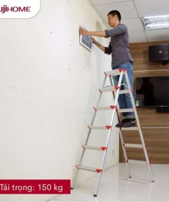 Thang nhôm chữ A FUJIHOME DL206 8 Thang nhôm chữ A FUJIHOME DL206